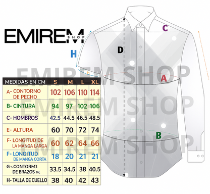 "Camisa Stretch Elegance" Confort y Elegancia