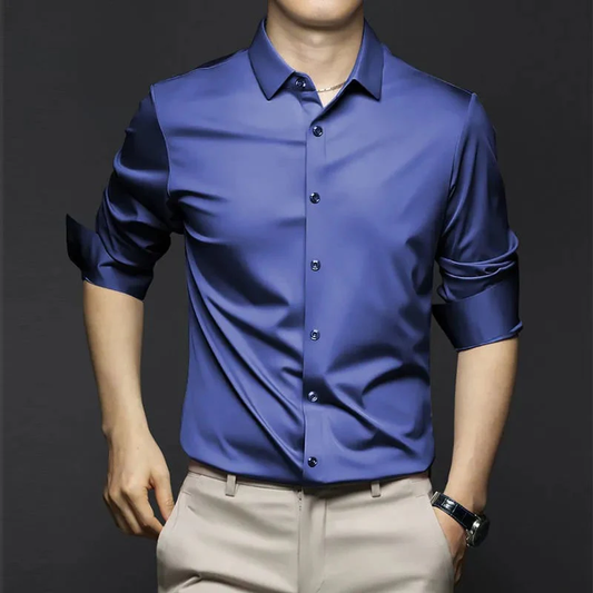 "Camisa Stretch Elegance 👔✨" Confort y Elegancia