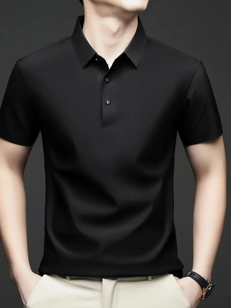 Camiseta Stretch Elegance – Seda Helada Edition